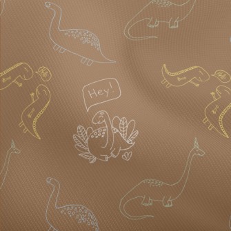 Cute Dinosaurs With Simple Lin Dobby