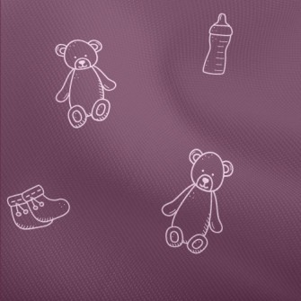 White Line Drawing Of Baby Pro Dobby