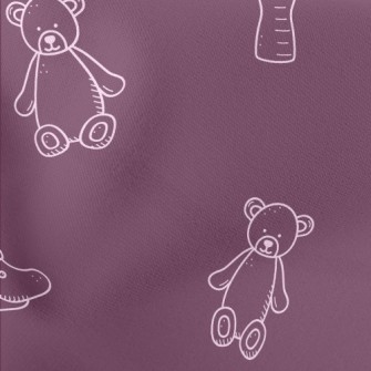 White Line Drawing Of Baby Pro Stretch Ponte