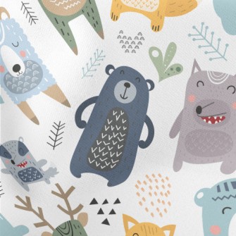 Fairy Tale Cute Animals Stretch Ponte