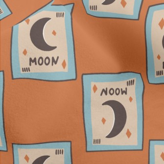 90s Retro Card Moon Micro Fleece