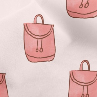 Hand Painted Watercolor Bag Micro Fleece