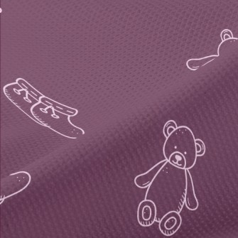 White Line Drawing Of Baby Pro Piqué