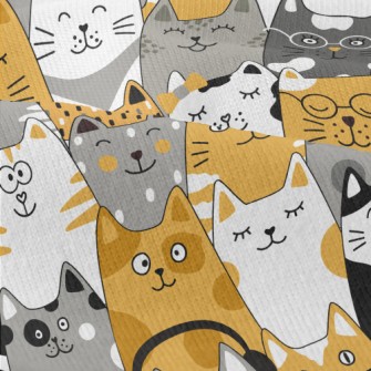 Cute And Silly Cat Modern Jersey
