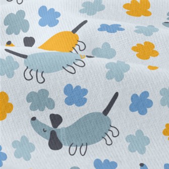 Dog With Long Color Blocks Modern Jersey