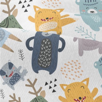 Fairy Tale Cute Animals Modern Jersey