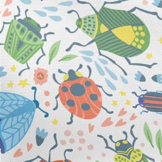 Colorful Insects Pongee
