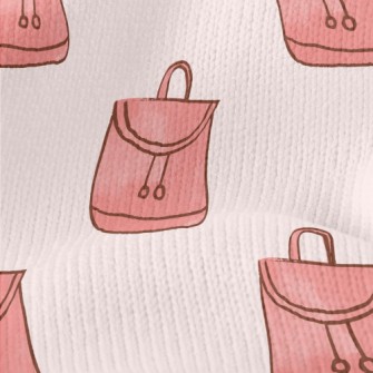 Hand Painted Watercolor Bag Stretch Jersey