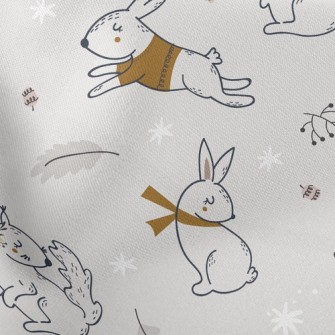 Rabbit, Squirrel And Hedgehog Stretch Ponte