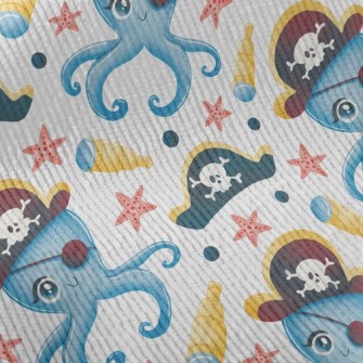 One-eyed Pirate Octopus Standard Corduroy