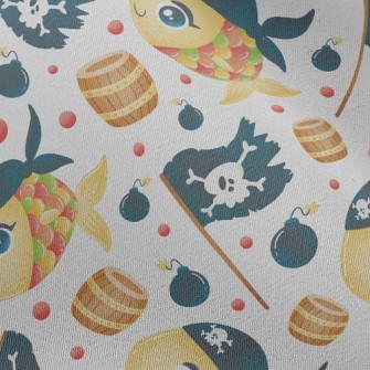 Pirate Colorful Fish Chiffon