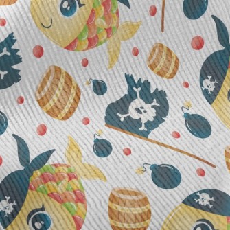 Pirate Colorful Fish Standard Corduroy
