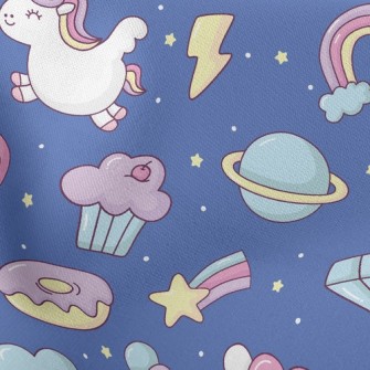 Fantasy Toy Unicorn Stretch Ponte