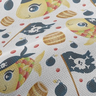 Pirate Colorful Fish Performance Linen