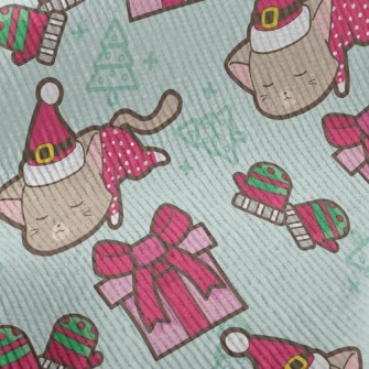 Kitty Santa Claus Standard Corduroy