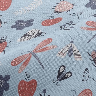 Brightly Colored Poisonous Ins Performance Linen