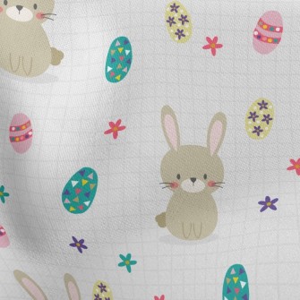 Easter Egg Bunny Stretch Ponte