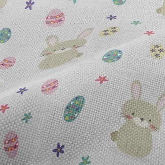 Easter Egg Bunny Performance Linen