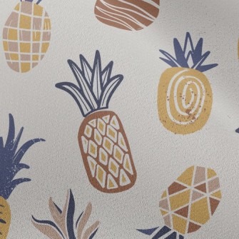 Line Geometric Pineapple Chiffon