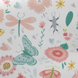 Garden Growing Insects Twill