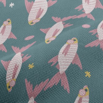 Rare Ocean Fish Performance Linen
