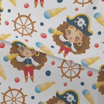 Pirate Curly Girl Waterproof Oxford