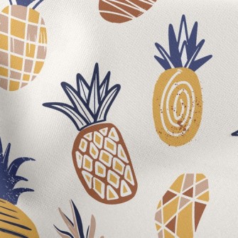 Line Geometric Pineapple Stretch Ponte