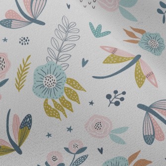 Fantasy Garden Insects Chiffon