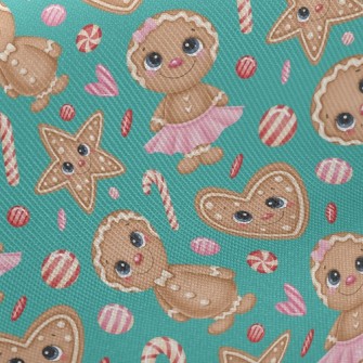 Christmas Magic Gingerbread Gi Twill