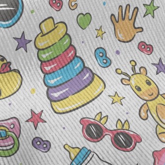 Colorful Baby Toys Standard Corduroy