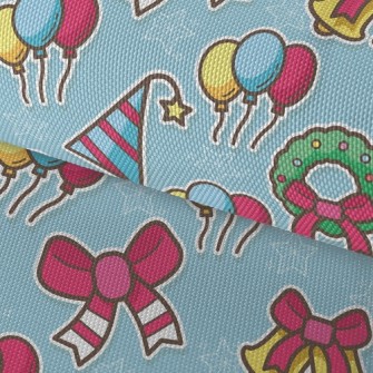 Christmas Balloon Party Waterproof Oxford