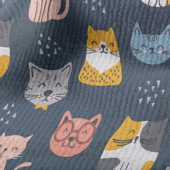 Smiling Faces Greeting Cats Terry