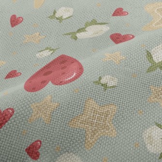 Love Flowers Stars Performance Linen