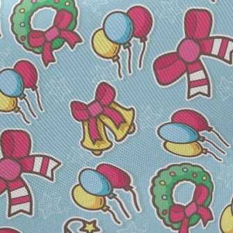 Christmas Balloon Party Twill