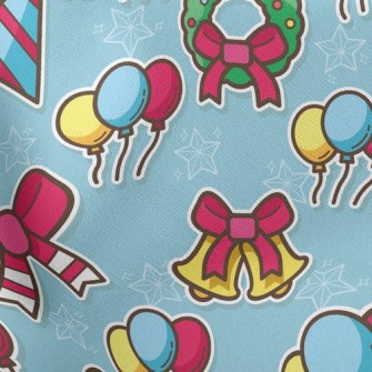 Christmas Balloon Party Stretch Ponte