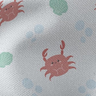 Crab Starfish Shell Waterproof Canvas