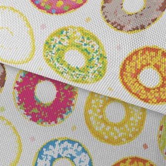 Brightly Frosted Donuts Waterproof Oxford