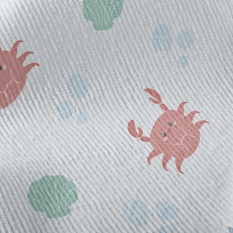 Crab Starfish Shell Standard Corduroy