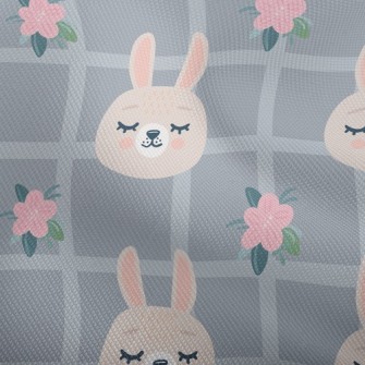 Soft Plaid Bunny Dobby