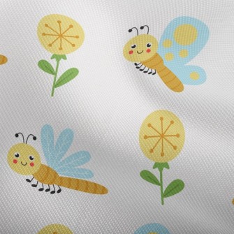 Cartoon Dragonfly Butterfly Dobby