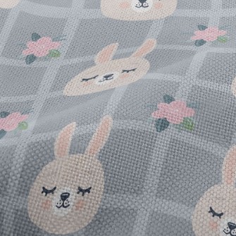 Soft Plaid Bunny Performance Linen