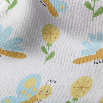 Cartoon Dragonfly Butterfly Terry