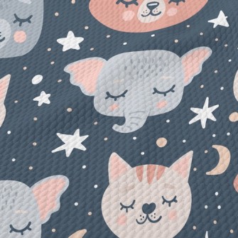 Well-behaved Little Animal Res Birdseye Piqué