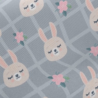 Soft Plaid Bunny Twill