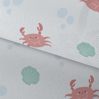 Crab Starfish Shell Waterproof Oxford