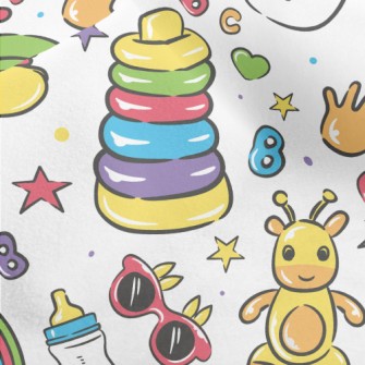 Colorful Baby Toys Micro Fleece