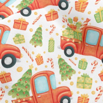 Merry Christmas Tree Transport Micro Fleece