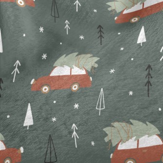 Transporting Christmas Tree Tr Minky