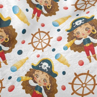 Pirate Curly Girl Minky