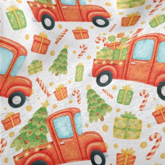 Merry Christmas Tree Transport Minky